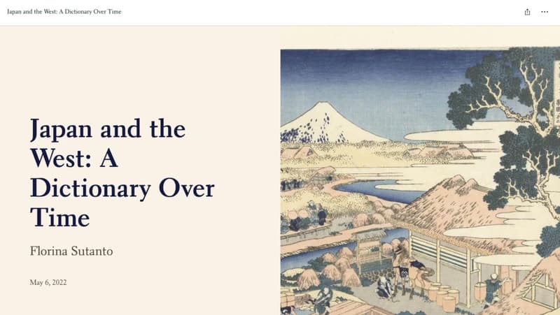 Japan and the West
