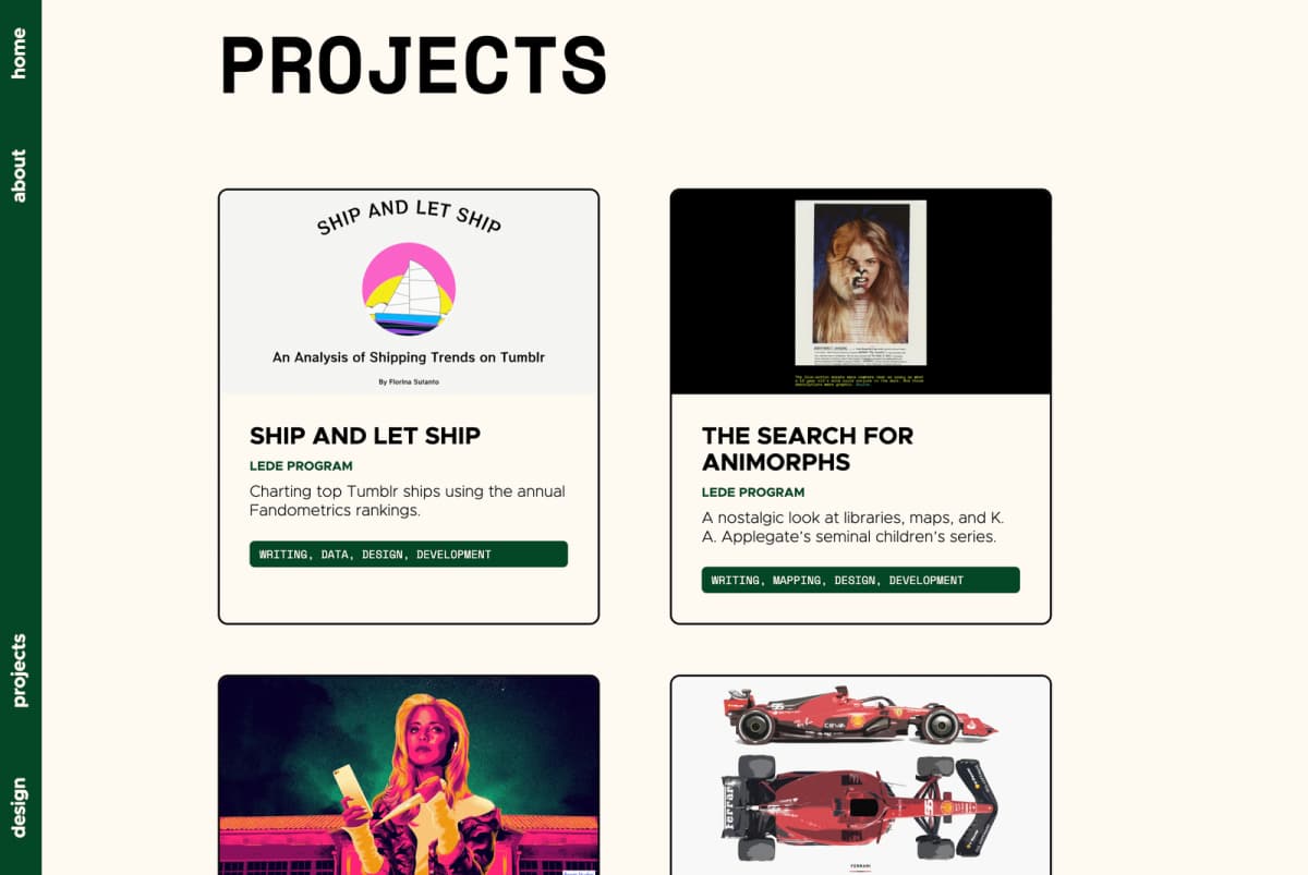 The Experiment design, screenshot 2